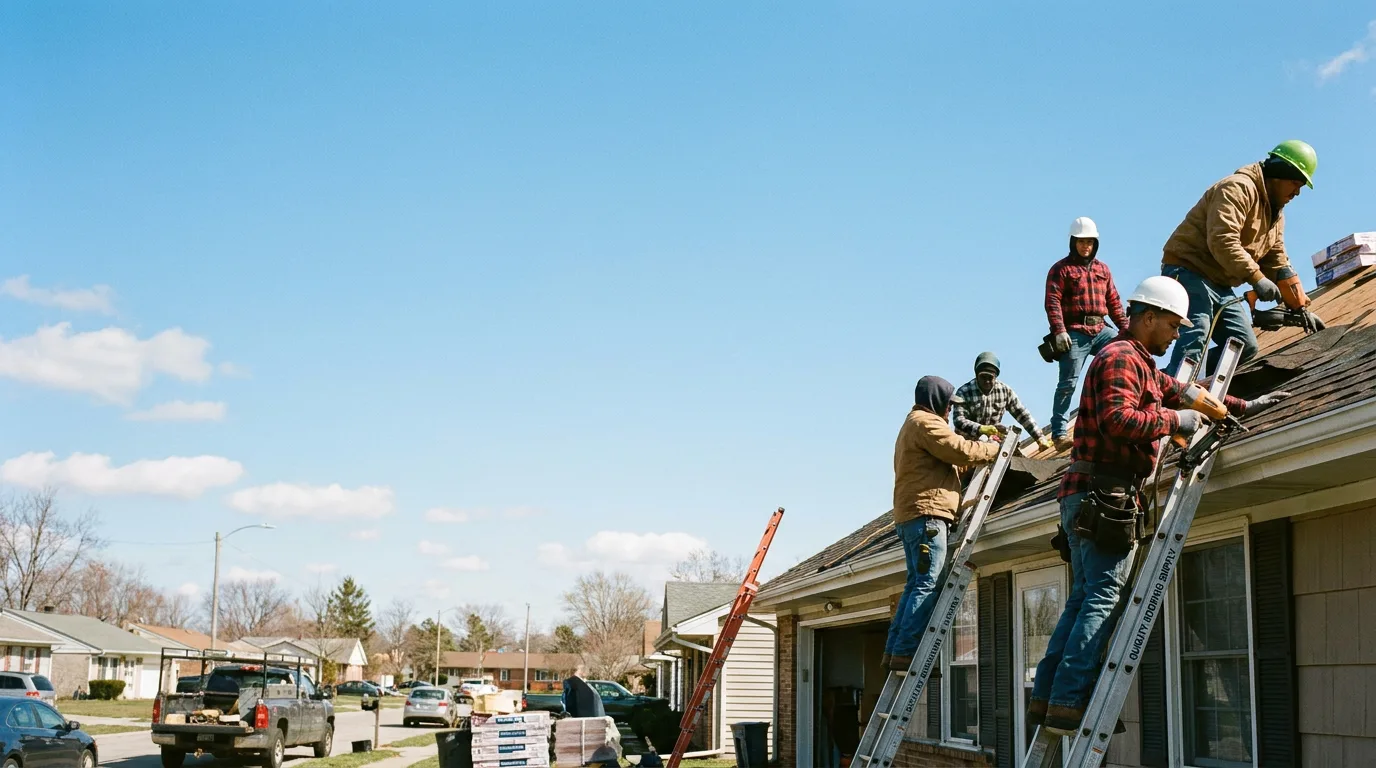 Roofing in Nashville, MI near me
